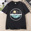 Nature Lover TShirt Mountain Lake Graphic Tee Unisex Unisex Outdoor Tshirt Cotton Short Sleeve Summer Casual T Shirt Clothes