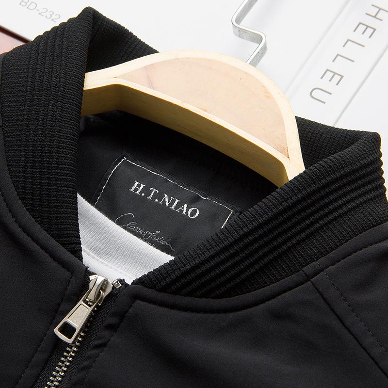 2018 Men's Thin Jacket: Spring/Autumn Casual Korean Style Baseball Outerwear