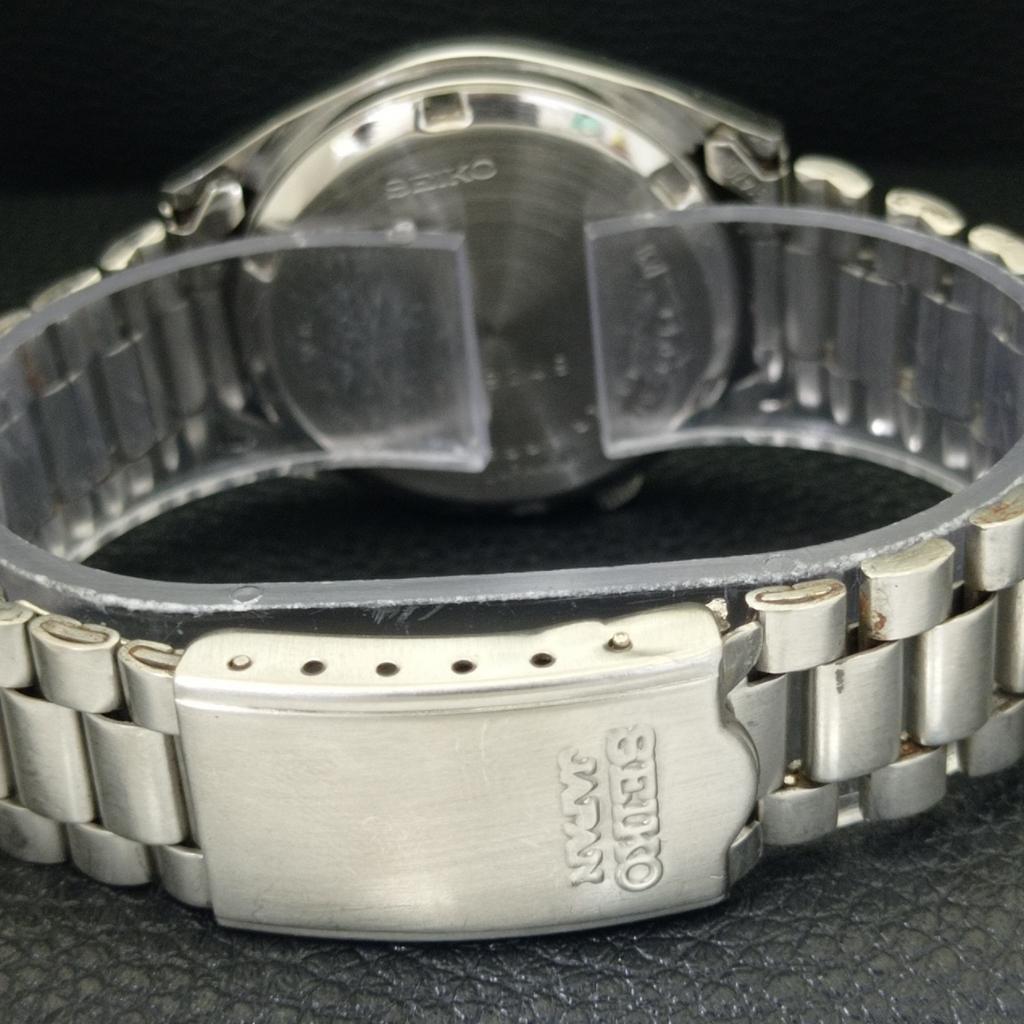 GENUINE VINTAGE SEIKO 5 AUTOMATIC JAPAN MENS 7009A ORIGINAL DIAL WATCH A702427-5 R124-a702427