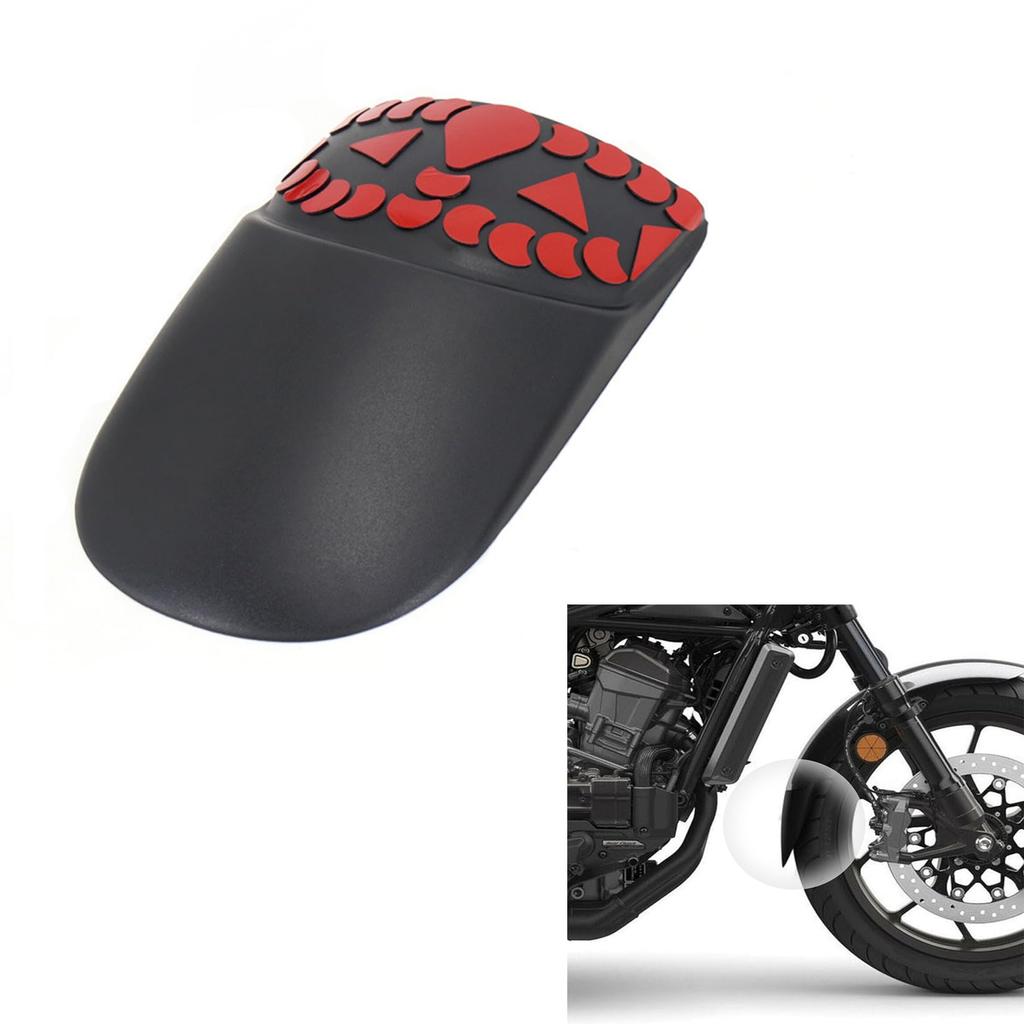 Front Fender Extension for Rebel Black Fender Extension Motorcycle Applicable Rebel CMX1100 2021 2022 2023 Mudguard/mudguard CMX1100, Plate, Fender,