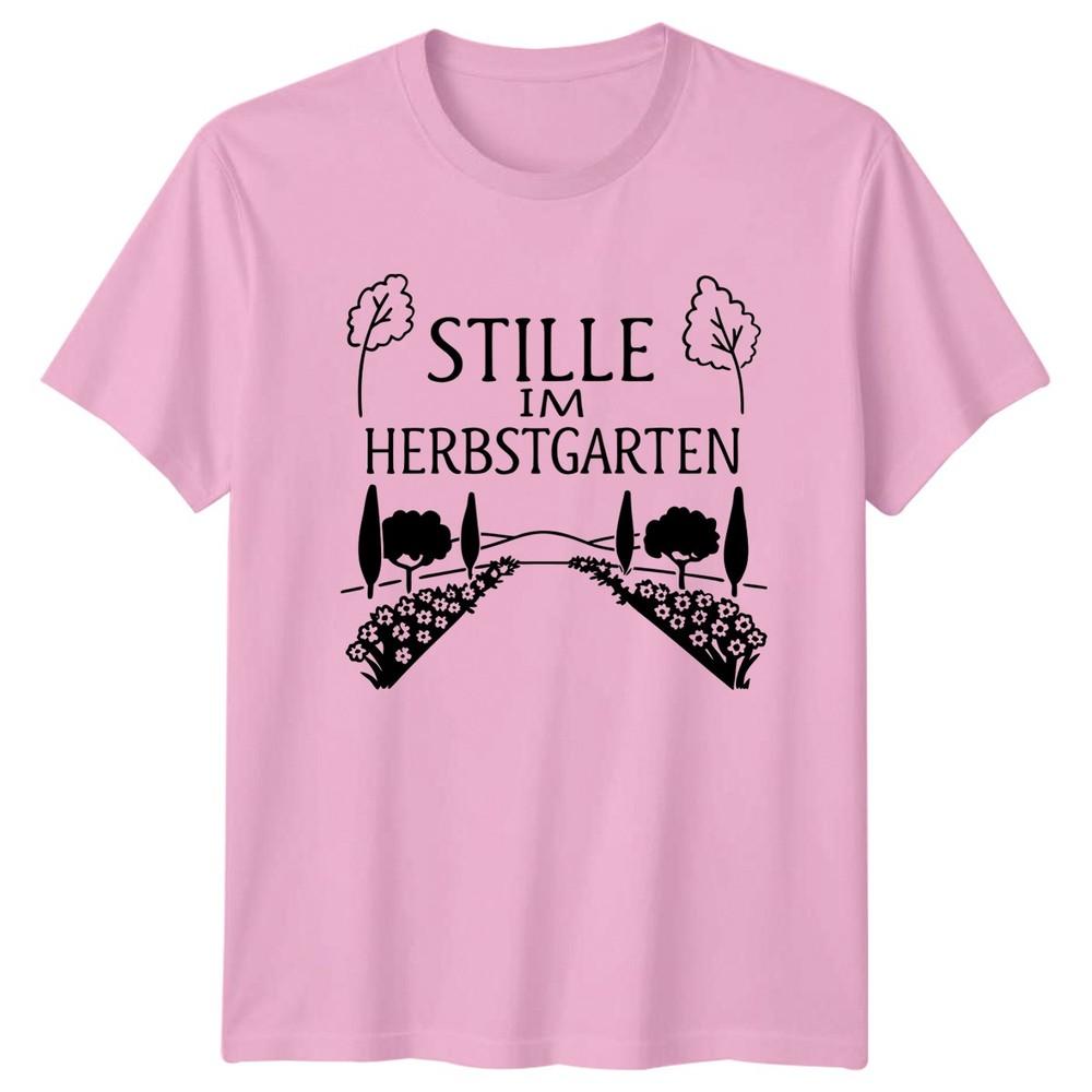 Stille Im Herbstgarten TShirt Autumn Garden Nature Birthday Gift For Him Her