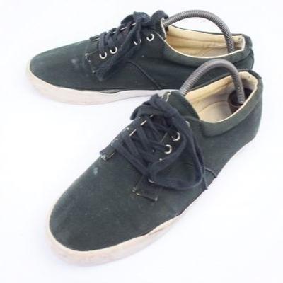 Shirt Canvas Sneakers 27 Black Shoes Trainers Boots(USED)