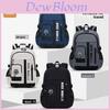 Sesam Kinder Schulrucksack Für Mittelschüler Nylon Leicht Mehrere Fächer Urbaner Stil