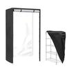 Waterproof Shelf Cover 91x45x182cm Oxford Cloth Display Rack Cover Dustproof Storage Wire Rack Covers Patio Furniture Protector