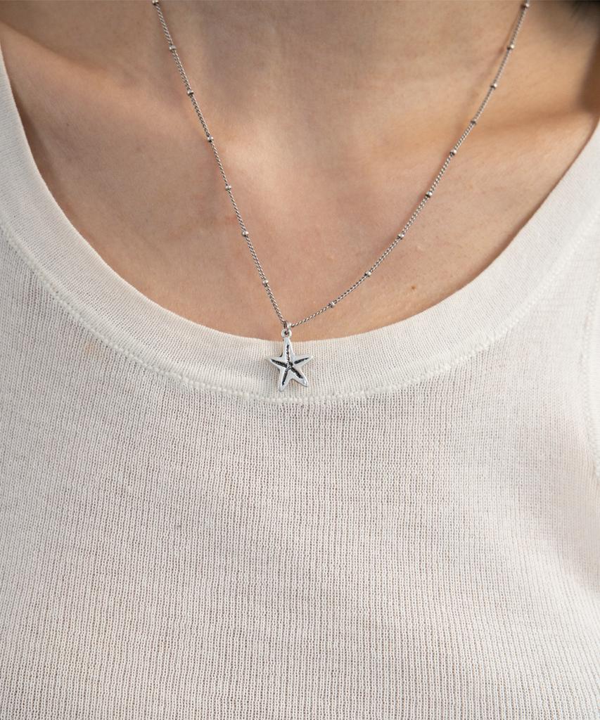 Linger Piece [Unisex] Starfish Vintage Necklace