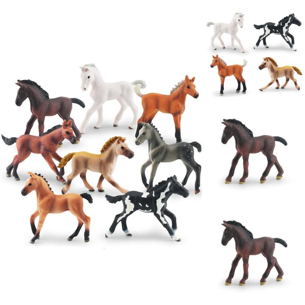 Pure Breed Horse Model With Plastic Material For Desktop Ornament And Collectors Item