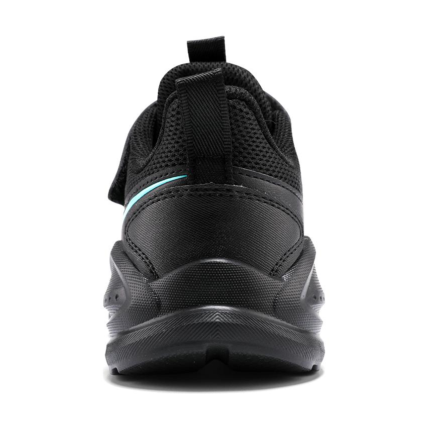 Anta Comfortable Versatile Non-Slip Shock Absorbing Wear-Resistant Breathable Low-Top Kids Running Shoes Kids sneaker Black Green A12435517-2