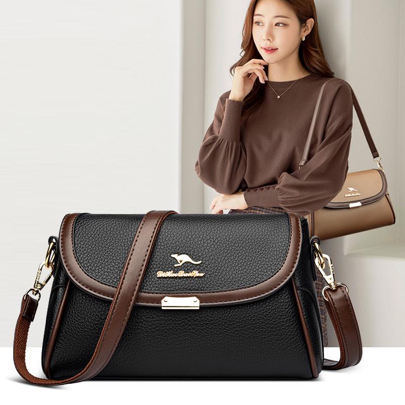 Trendy 2025 Women's Large Capacity Versatile Leather Crossbody Bag