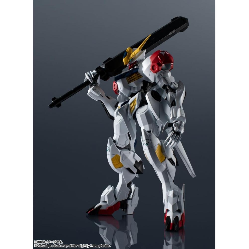 GUNDAM UNIVERSE Mobile Suit Gundam Iron-Blooded Orphans ASW-G-08 GUNDAM BARBATOS LUPUS Ungefähr 160 mm große, bewegliche Figur aus PVC und ABS, bemalt