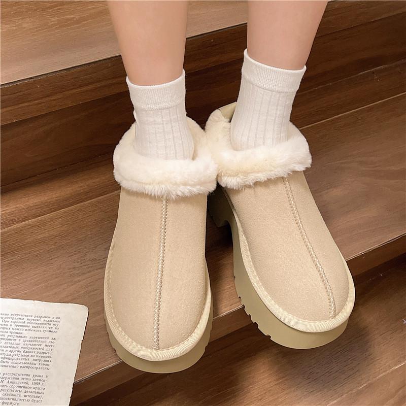 Trendy Fuzzy Womens Warm Slippers With Round Toe Design For Indoor And Outdoor Use In Sizes Multiple
