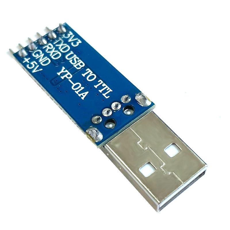 USB To TTL Converter Module, PL2303TA Serial Adapter for Microcontroller Programming