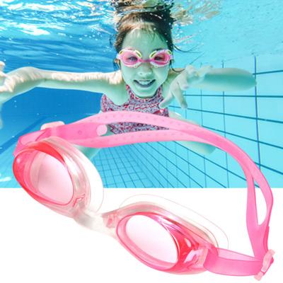Swimming Goggles Water-Resistant Adjustable Impact-Resistant UV Protection with Elastic Strap Swimming Eyewear Glasses