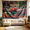 Benutzerdefinierter Name Personalisierte Cristiano Ronaldo Druck Wandteppich, Wandkunst Dekor, Schlafzimmer, Studentenwohnheim, Wohnung, Wohnzimmer, Party-Hintergrund, Geschenk zum Geburtstag