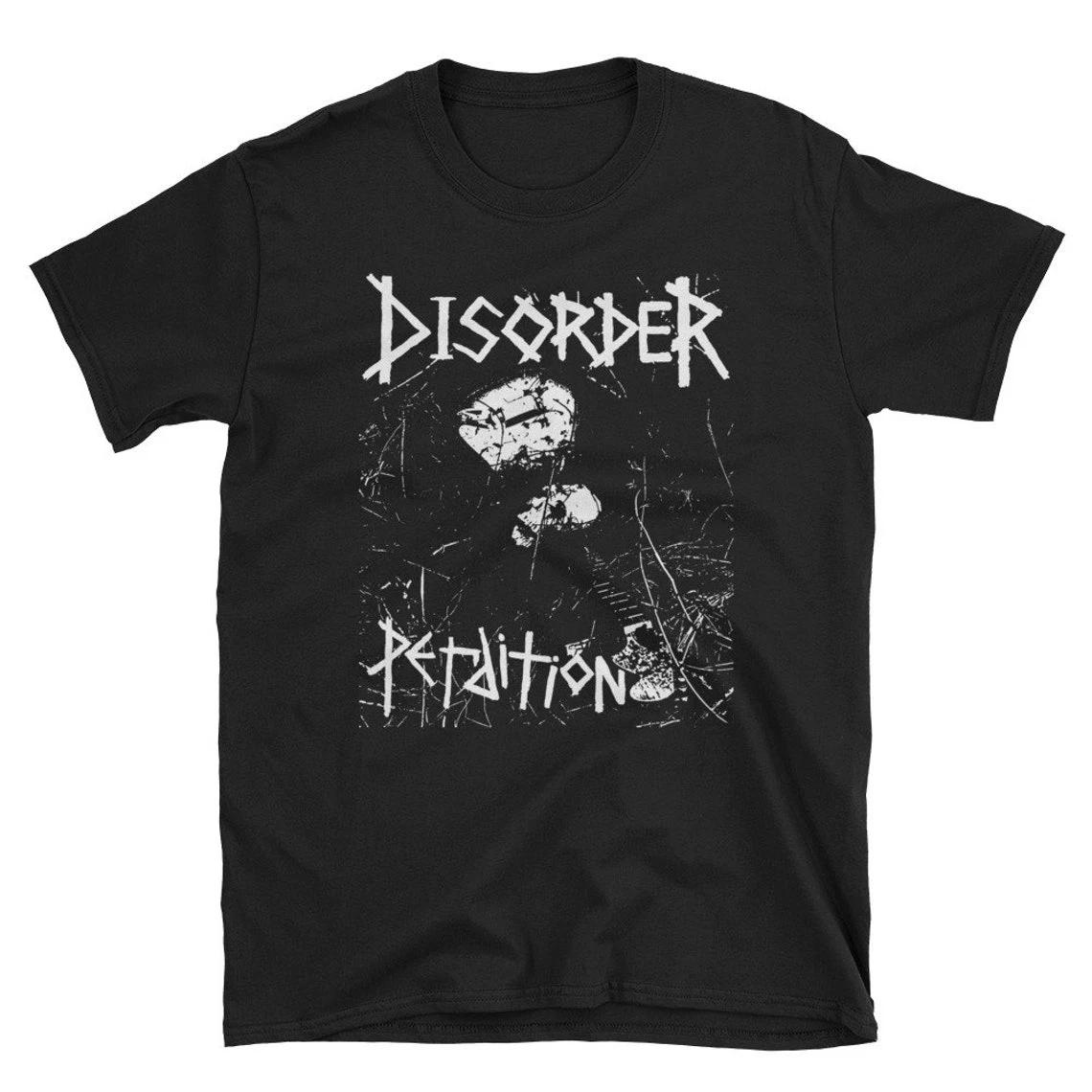 Футболка Disorder, Mob 47 , Framtid, Crass, Disclose, Doom, Headclean, Унисекс футболка M
