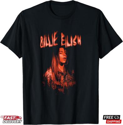 Billie Eilish Music Tour T-Shirt Q10 Family Fan Billie Shirt Gift for Fans Unisex T-Shirt