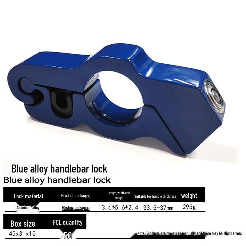 Universal Anti-Theft Throttle & Handlebar Lock for Electric Cars, Scooters, and Motorcycles