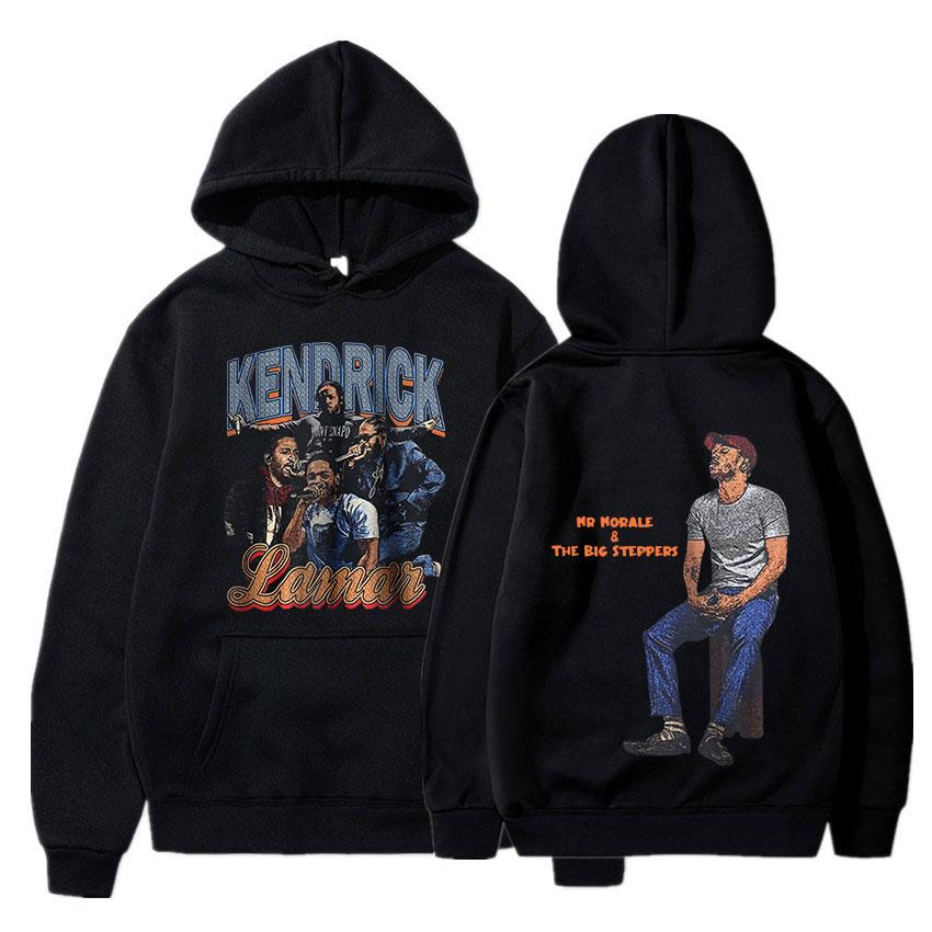 Rapper Kendrick Lamar Good Kid Hoodie Men Women's Hip Hop Rap Style Music Album Hoodies Sweatshirts Oversized Fashion Streetwear