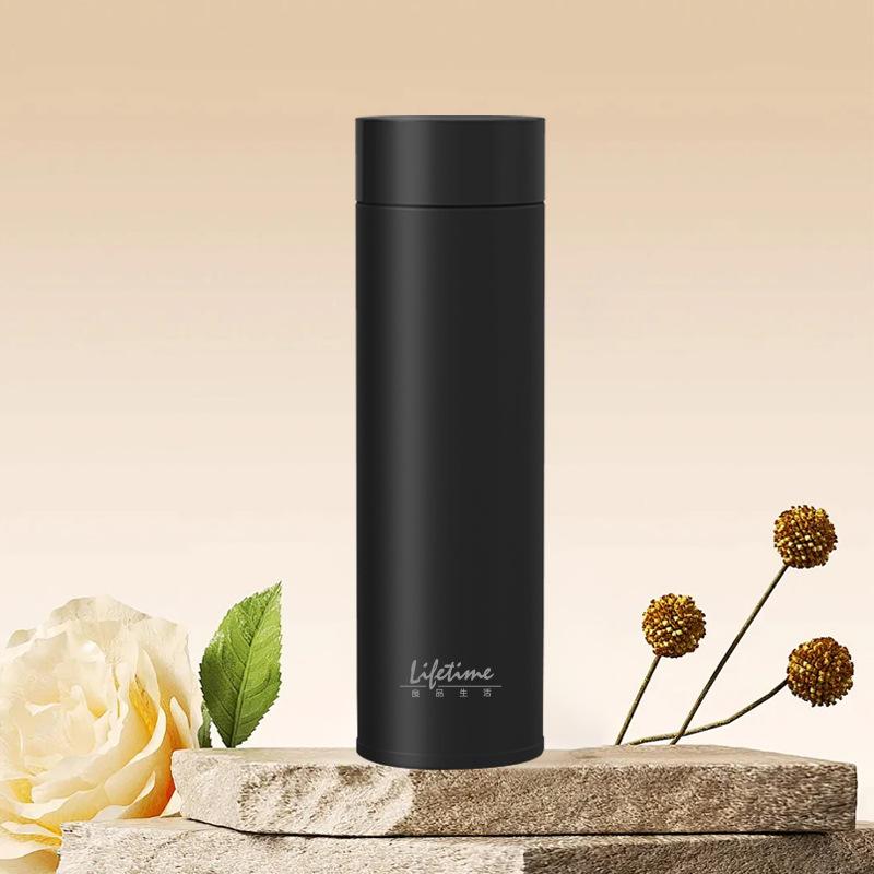 500ml Portable 316 Stainless Steel Vacuum Flask Thermos Bottle with Premium Advanced Leak Proof Design High Quality Durable 500ml чёрный