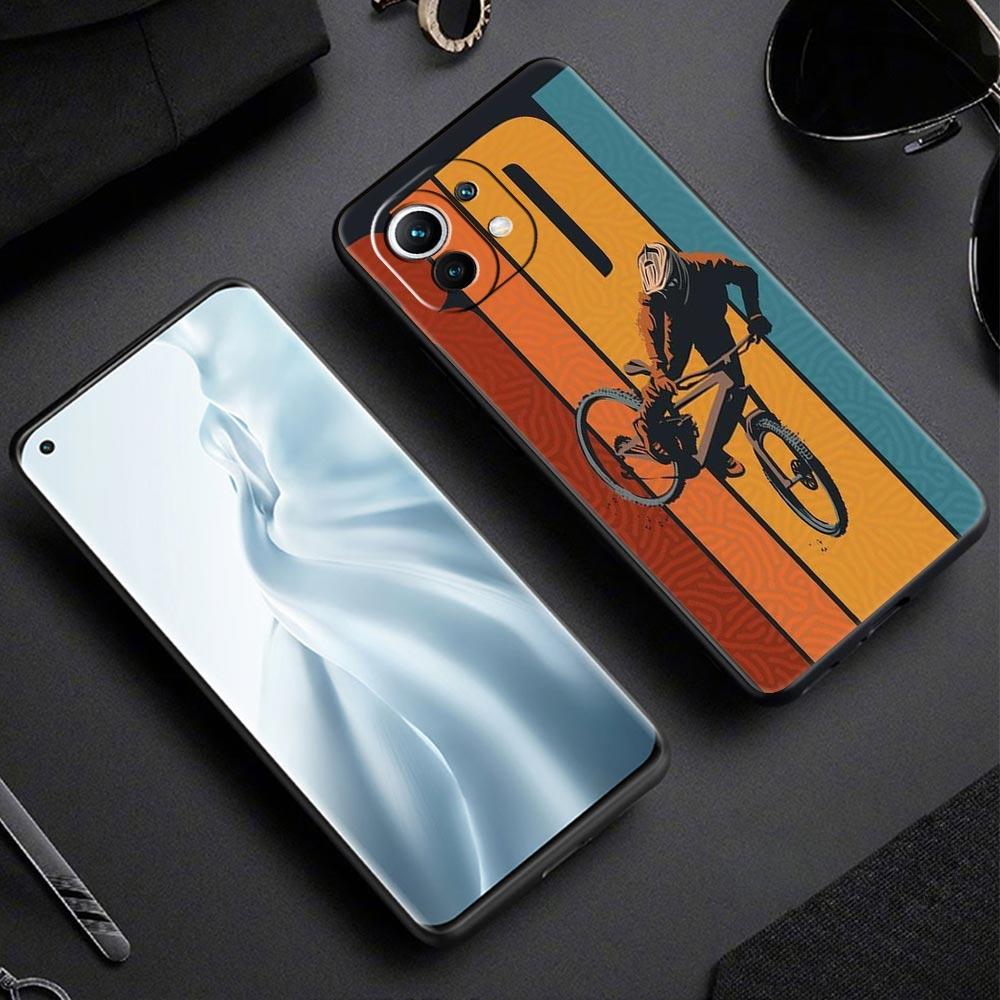 Phone Case For Xiaomi Poco X4 X3 NFC F3 F4 M3 M4 Mi Note 12T 10 11 Ultra 11T 13 Pro 12 Lite 9T 5G Cover Mountain Bikes Cycling