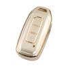 Champagne Gold TPU Key Case Cover for 2020 Ford JMC Yuhu 7 Lingjie
