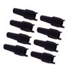 Pack of 8 Double Seal Silicone Wine Bottle Stoppers Feature Easy Pull Handle Wine Corks for Secure Preservations