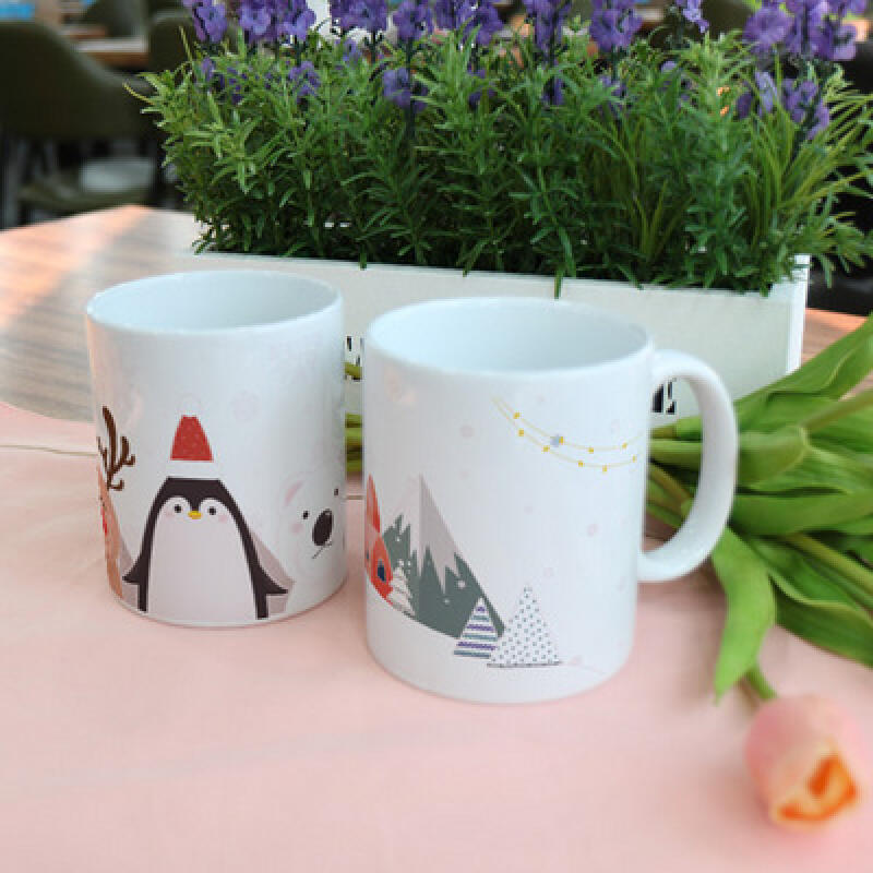 

cb695-Design Mug 2p-Animal Friends Christmas