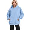 Women's Fashion Women's Lightweight Long Sleeve Pullover With Pockets Hoodie