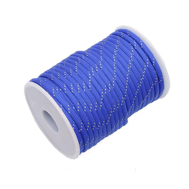 Outdoor Multi-functional 7-core Umbrella Rope Highly Reflective Rope Bracelet Woven Rope Tent Canopy Pull Rope