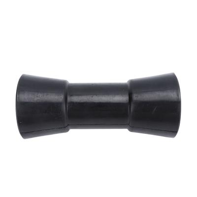 6 Zoll Marine Kielrolle, strapazierfähig, PU, schwarz, Bootsanhängerrolle für Bootsanhänger