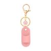 Slipper Shape Silicone Keychain Cap Accessories Portable Durable Holder Keychain Compatible For Lipgloss Storage And Balm Cap