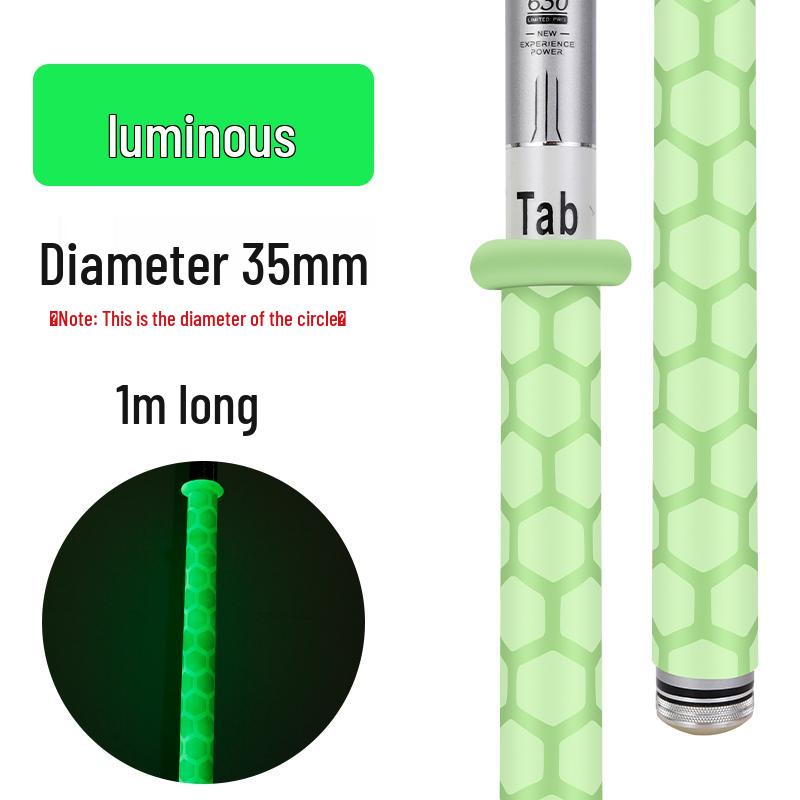 Silicone Anti-Slip Fishing Rod Grip Tape with Handle Cover and Sweat-Absorbing Wrap