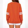 Ladies' Fashionable Solid Color Long Sleeved Sweatshirt
