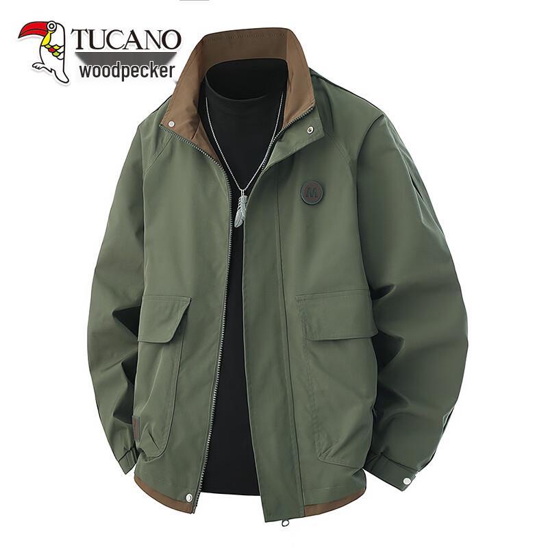 TUCANO Men s Windproof Stand Collar Jacket 2XL