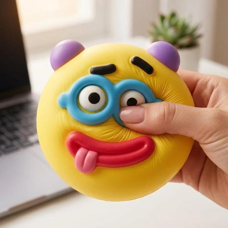 Funny Slow Rebound Stress Relief Toy Soft Slow Rising Squeeze Plush For Kids Teens Adults Cute Funny Home Party