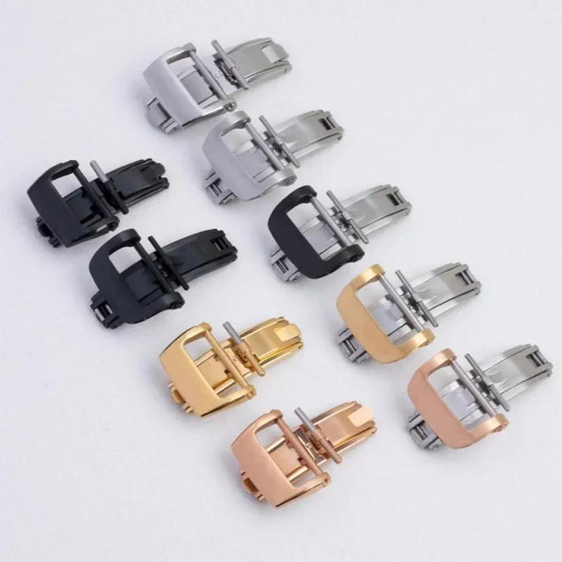 Top Quality Stainless Steel Buckle 18mm 20mm Replace For Richard Watch Mille Folding Clasp RM Strap Watchband Butterfly Buckle