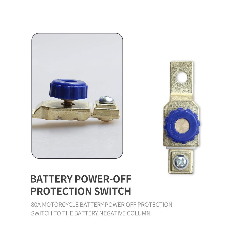 3pc Motorcycle Cut-off Disconnect Switch Anti-Leakage Motorcycle