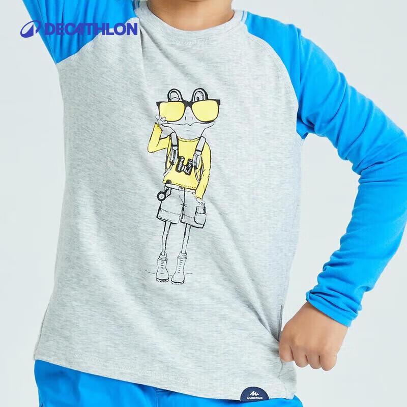 Decathlon Kids Long Sleeve Cotton T-Shirt