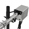 Automatický rošt s motorem Nerezová ocel 207*45*81 cm