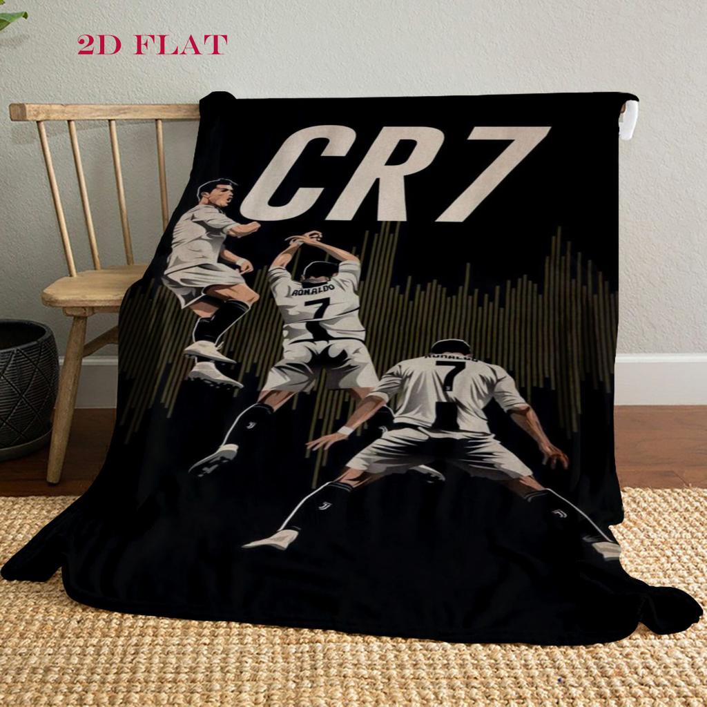 Cristiano Ronaldo: Goal Machine blanket Home Decor Soft and comfortable Office rest blanket Air conditioning blanket Nap Blanket