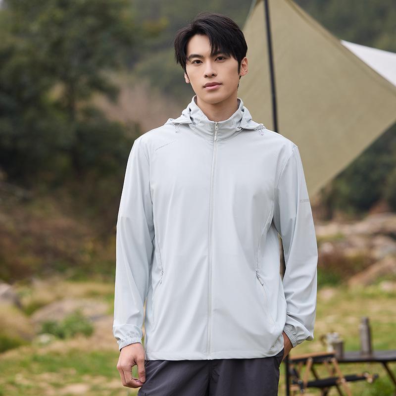 Unisex Ice Silk Sun Protection Jacket, Thin, Breathable, Quick-Dry, UPF 50+, Couple Style, High Quality.