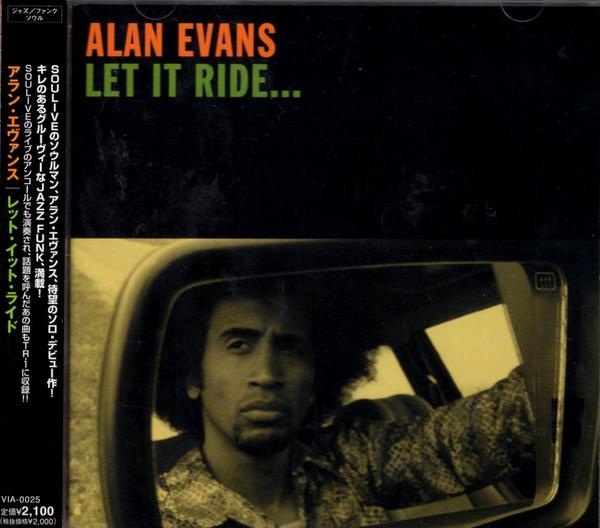 

CD ALAN EVANS Let It Ride... VIA0025 Village Again 2004 Japan ObiSoulFunk Used