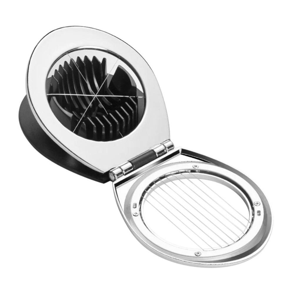 Rust-proof Egg Slicer 2 In 1 Strawberry Cutter Multipurpose Eggs Divider  Grapes