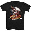 Fit Street Fighter Retro Classic Japanese Arcade Print 80s Heavyweight Cotton TShirt