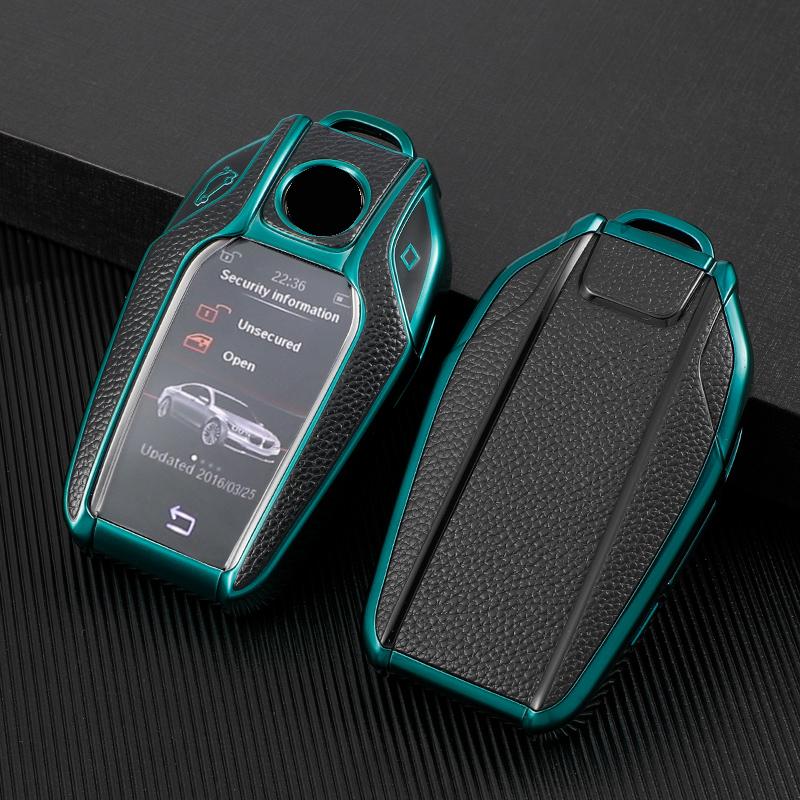 For BMW 5 7 Series G11 G12 G30 G31 G32 I8 I12 I15 G01 X3 G02 X4 G05 X5 G07 X7 Car Smart Key Case Protective Cover Shell Bag