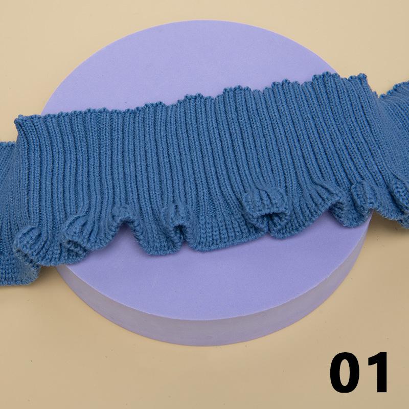 Jersey Cuff Fabric Stretchy Pleated Rib Fabric For Diy Sewing Sweatshirt Bottom Neckline Hem Making Cuffs On Sleeves Accessories