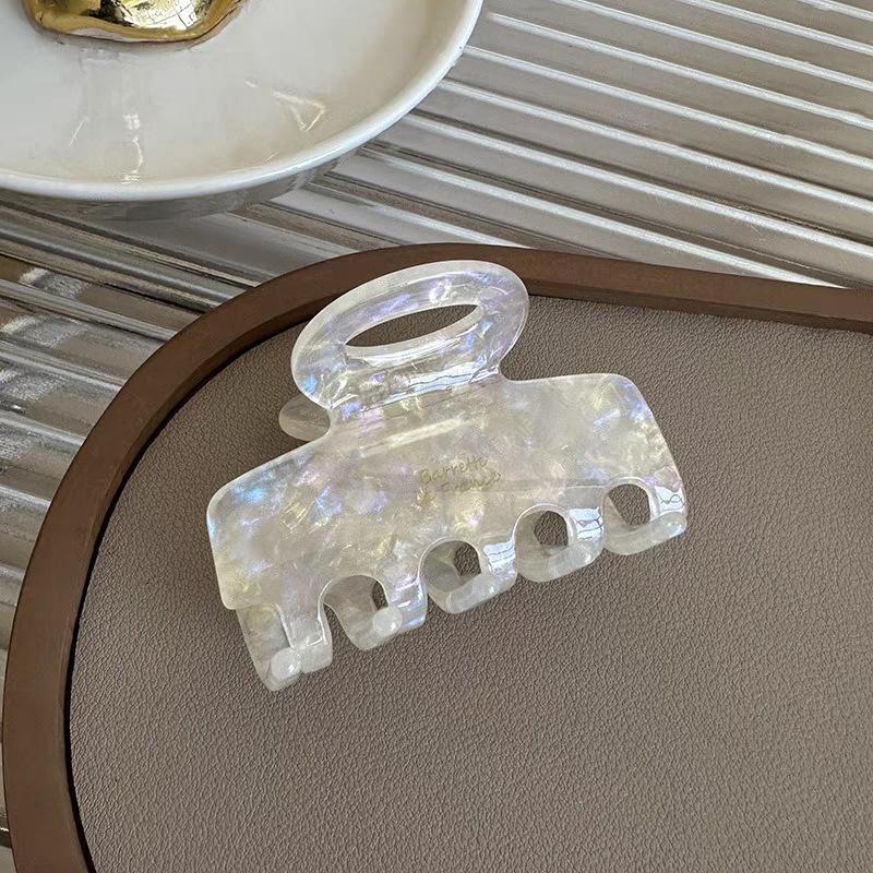 1pc Korean version gold standard wisp empty square high-end sense vinegar grip clip hair accessories hair clip for women