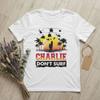 Maglietta Unisex Apocalypse Now Charlie Dont Surf Guerra del Vietnam Film Abbigliamento in Cotone Casual Manica Corta Girocollo T-Shirt TShirt