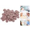 100pcs Rubber Polishing Wheel for Metal Dental Mini Drill Grinder Dental AccessoryRed
