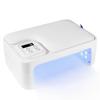 Nageltrockner Lampe Maschine Faltbar 66 LEDs UV LED Nagellampe mit Handkissen für Schnelles Aushärten Gel-Nagellack Nageltrockner-EU-Stecker