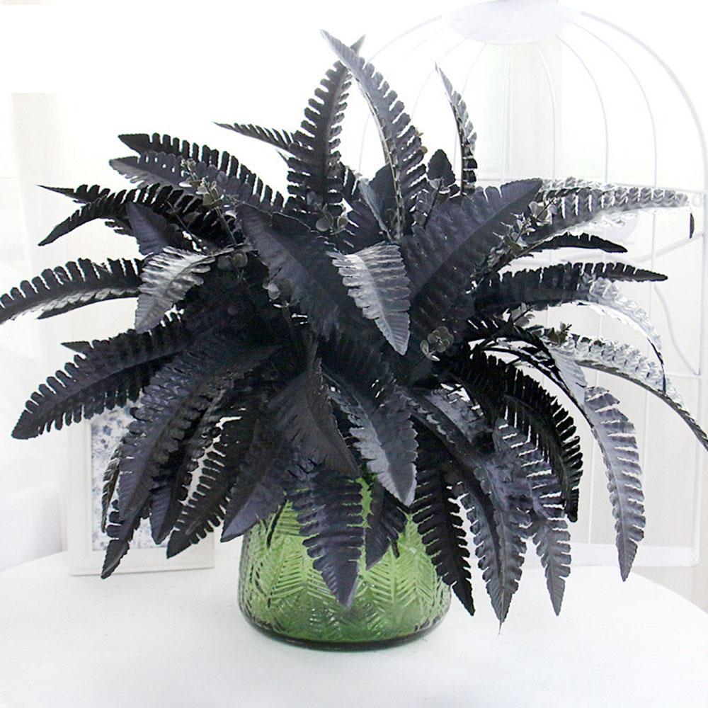 

Wall Material Persian Grass Persian leaves Simulation Fern Plants Artificial Plants Home Decoration